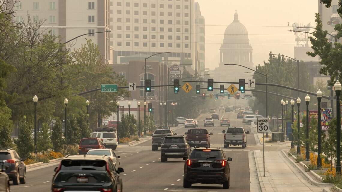 Was that a shred of blue sky? Boise air quality may be moving in right direction