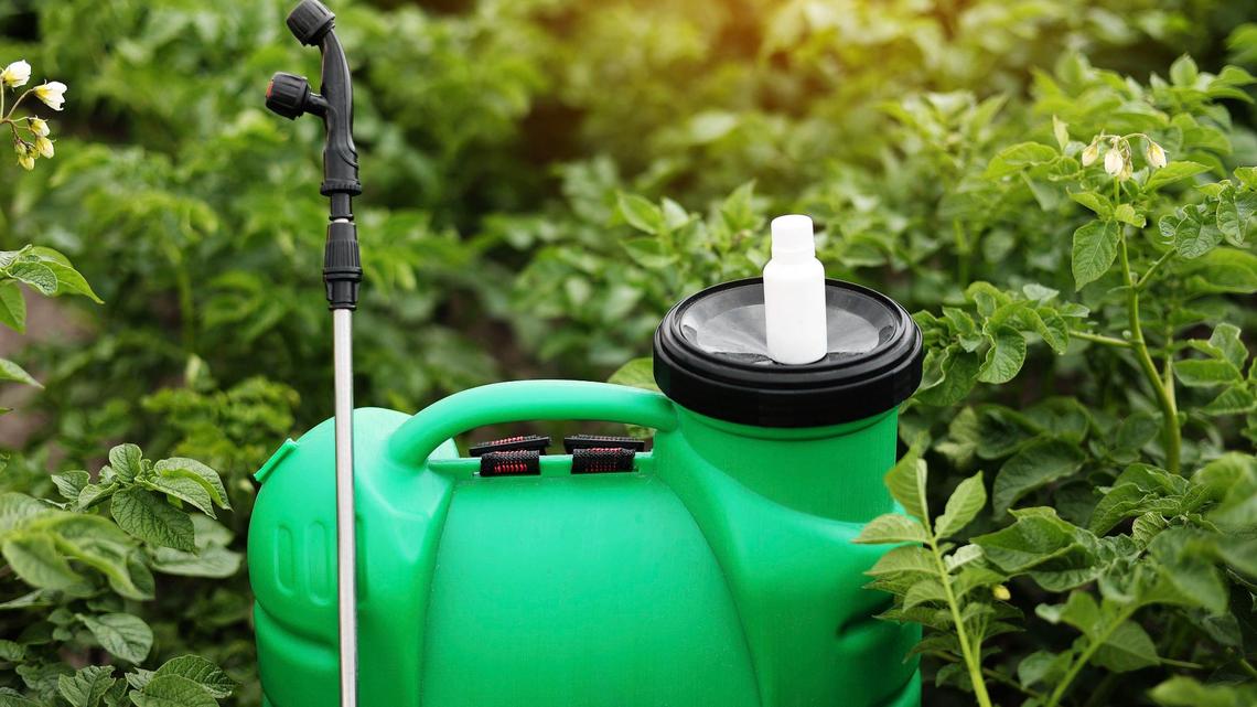 Herbicide applicator is shown in this file photo.