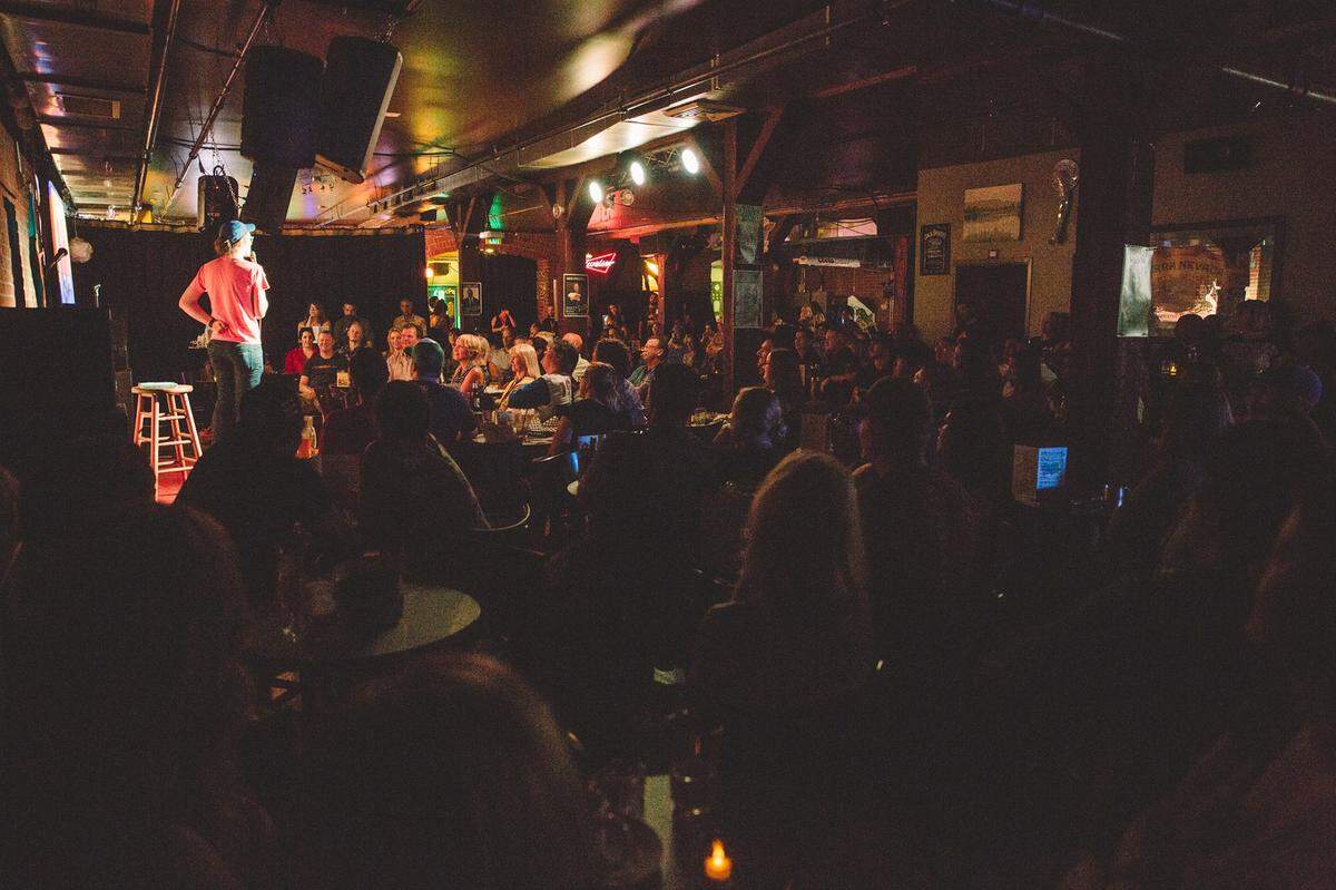 Liquid, pictured here, is one of five venues for the 208 Comedy Fest. The shows at The Knitting Factory are for all ages.