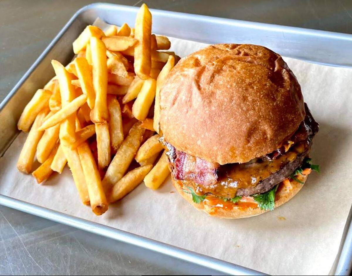 Created at 10 Barrel in Boise, the Peanut Butter Bacon Burger has been on the menu for more than six years.