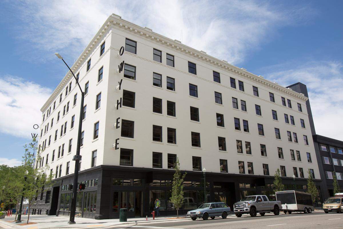 The Owyhee, the former iconic Downtown Boise hotel, opens again today, July 9, 2014, after being closed for a year for renovations.