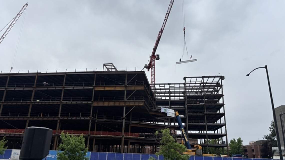‘Watershed moment:’ Final beam placed on new St. Luke’s Boise hospital tower