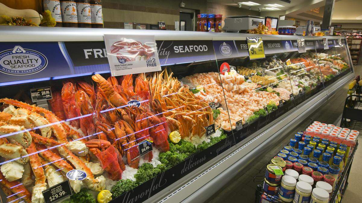 albertsons supermarket, redesigned space, business