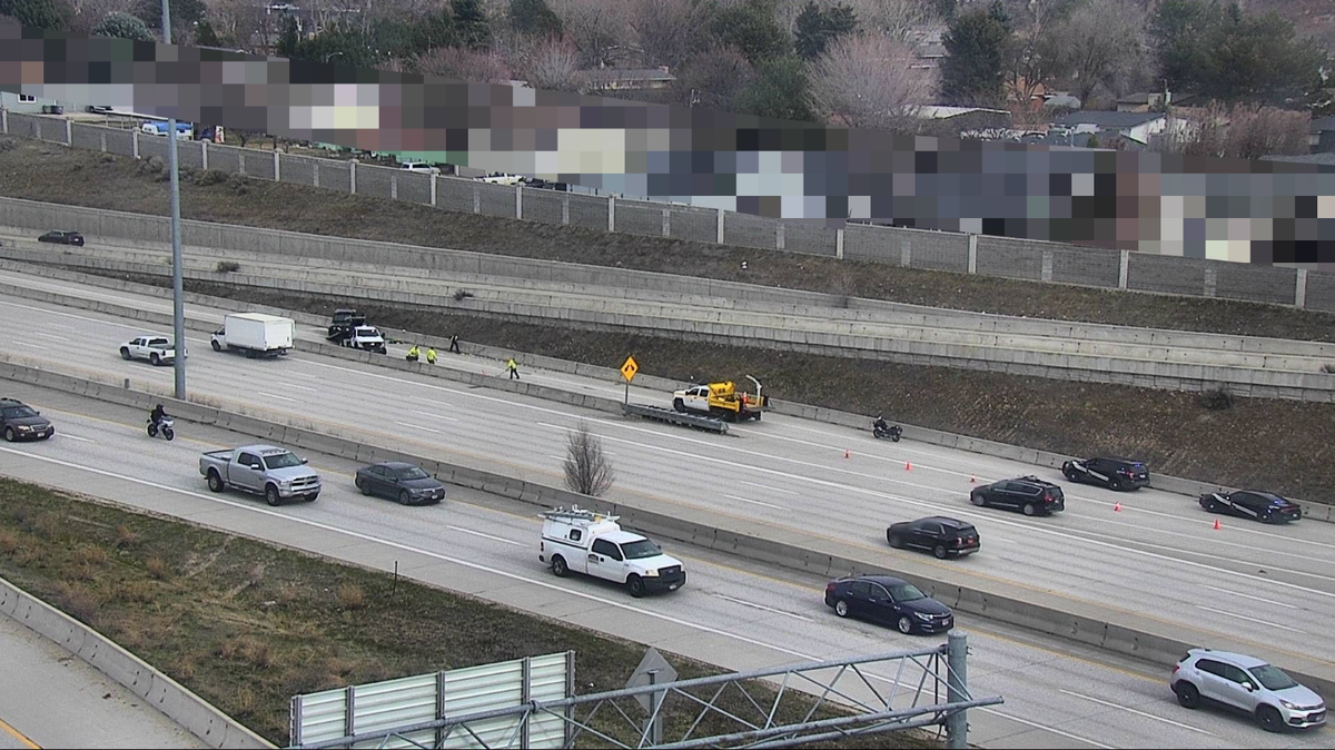 The eastbound ramp off of South Cole Road that connects commuters to I-184 or Franklin Road is partly closed because of a crash. 