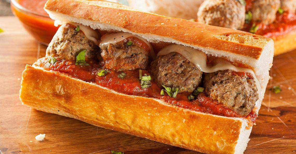 Craving Italian? Bite into a Meatball with Marinara.