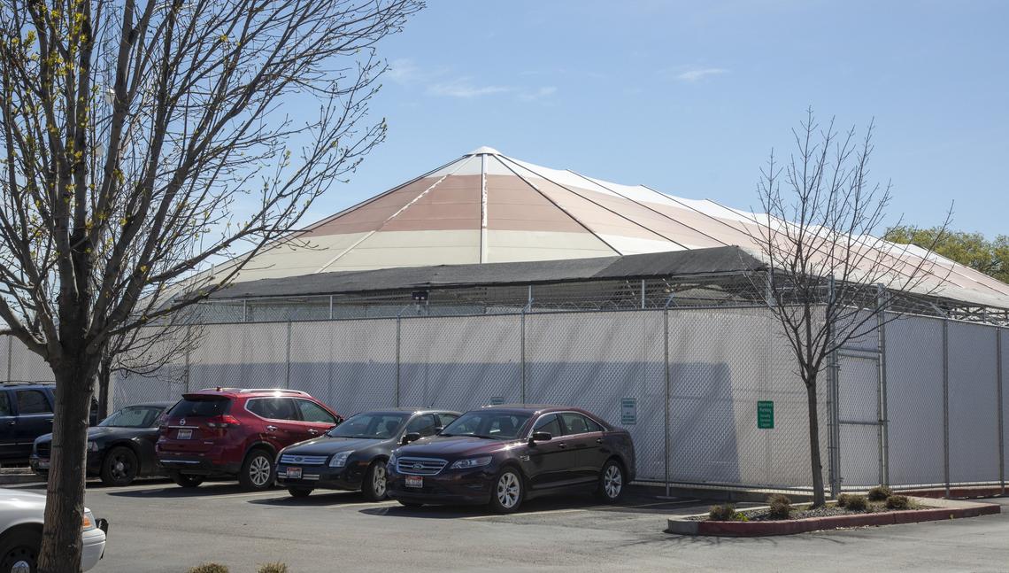 The Canyon County Commission is again asking for a bond on the May 21 ballot to build a new jail. The current jail was built 28 years ago and is so full of inmates that the sheriff has to use a tent facility for overflow.