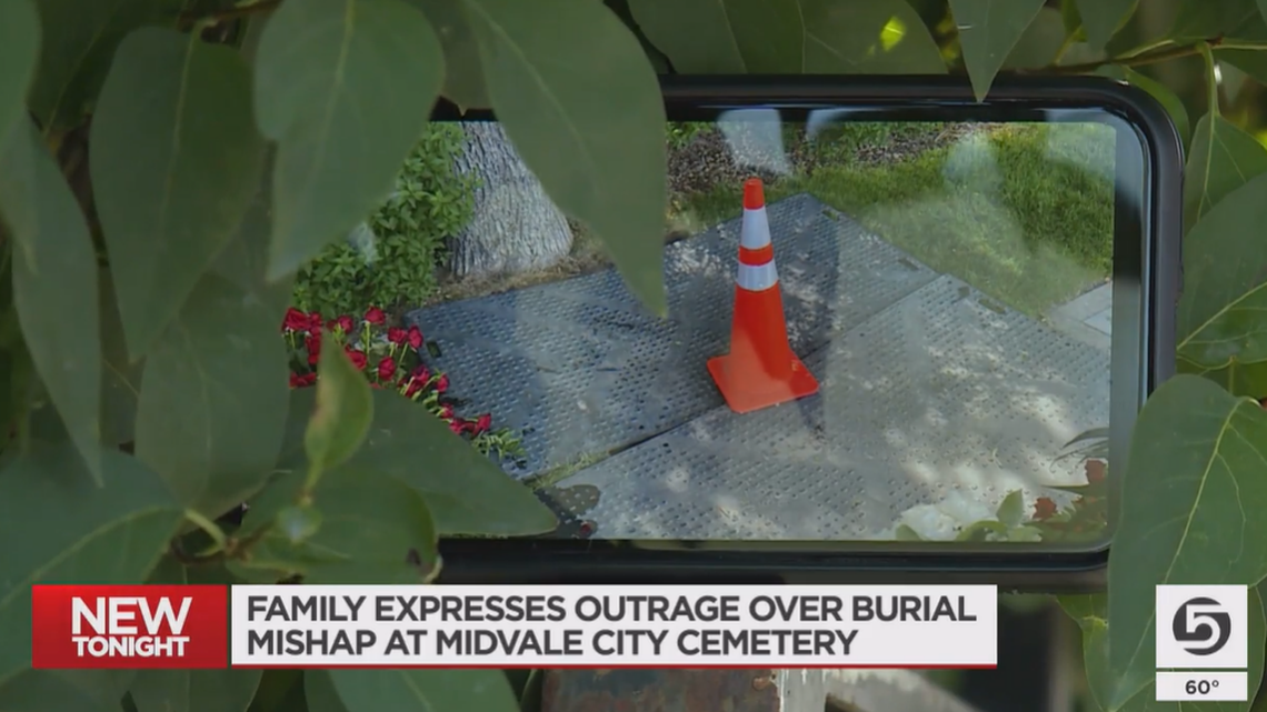 A 78-year-old man’s grave was left unburied for three days in Midvale, Utah, his family said. City officials said staffing issues were to blame.