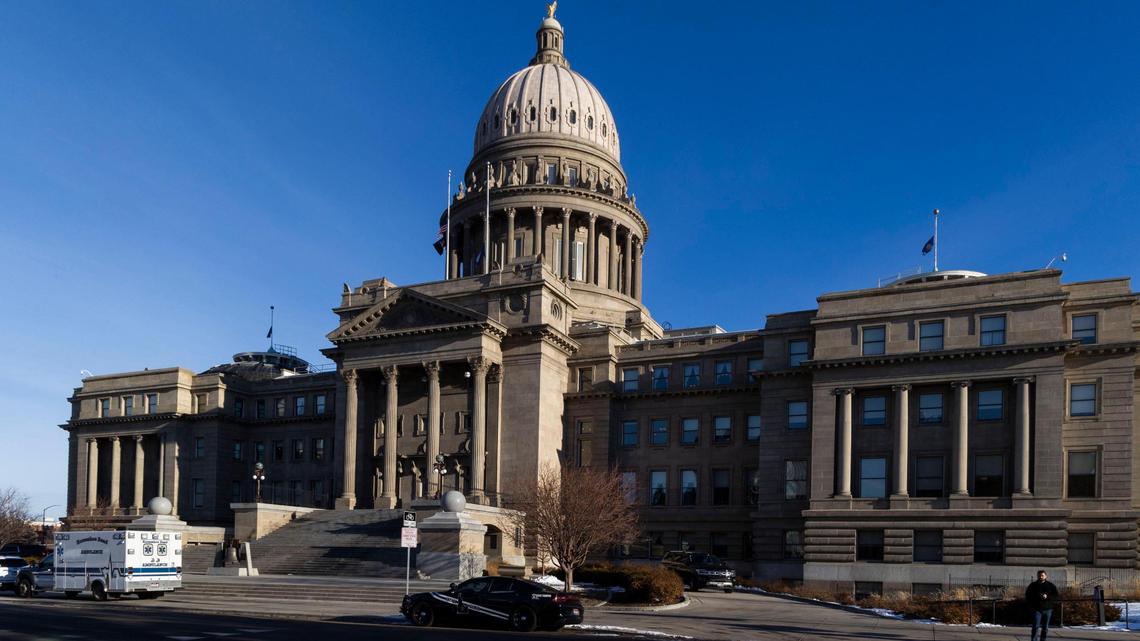 The Idaho State Capitol Building is shown in this January file photo.