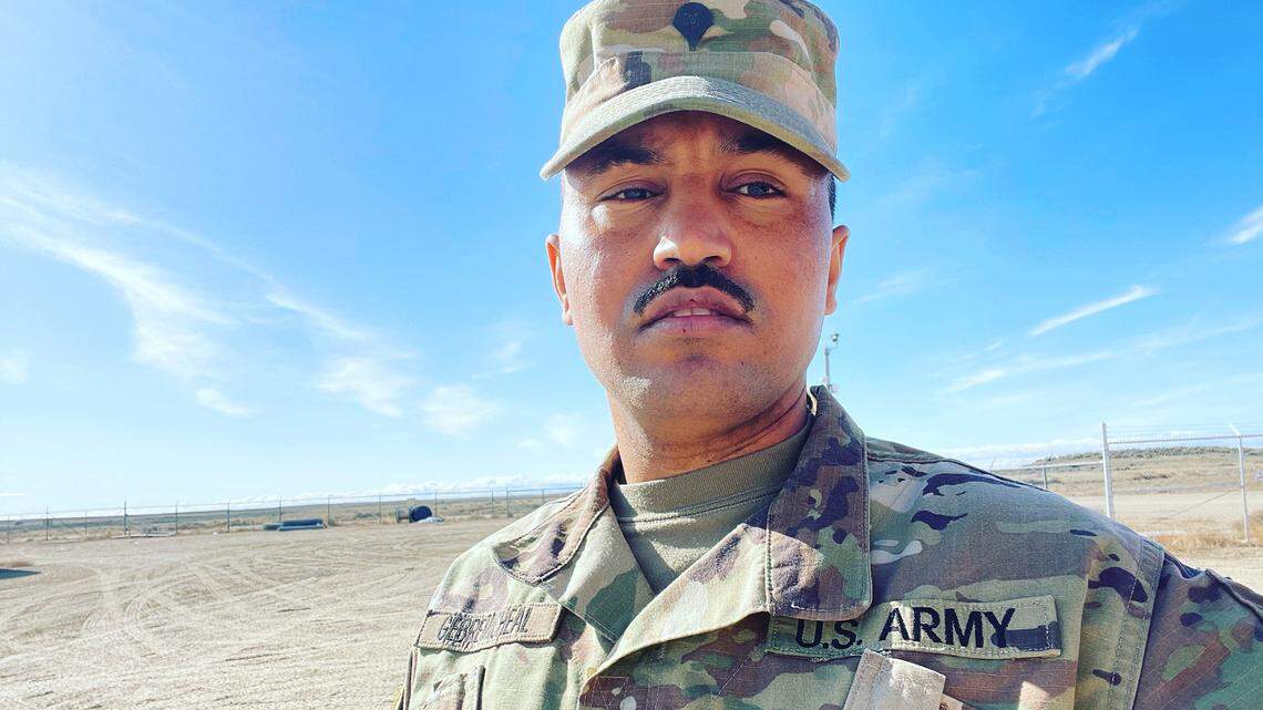 Tecle Gebremicheal is a service member in the U.S. Army Reserve in Boise.