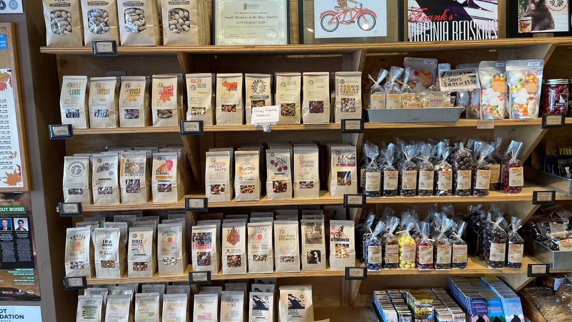 This downtown Boise shop that sells hand-roasted nuts, brittles has a new owner