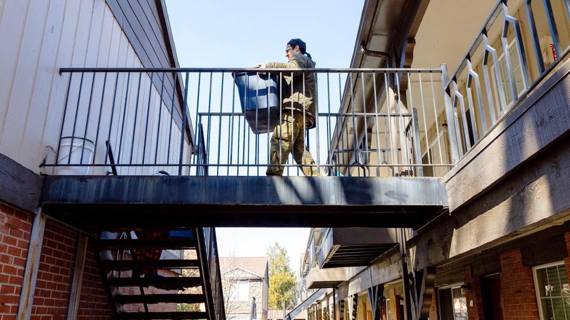 Few tenants remained in the Cambridge Dorchester Apartments in Boise’s East End on Monday, May 1. But the remaining tenants are suing their property management company for their “mass eviction.”