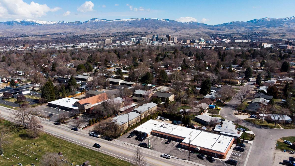 Affordable commercial real estate is one of the attractions of the Boise Bench, a short drive from downtown.