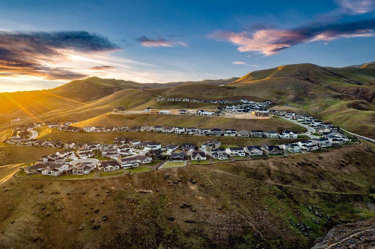 Boise could become a “million dollar city” before cities like Salt Lake City, Portland and Honolulu. This image shows the Harris North neighborhood in Boise’s Barber Valley.