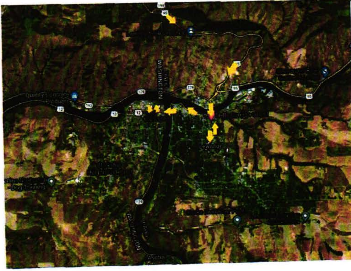 Police continued to follow Bryan Kohberger’s 2015 Hyundai Elantra the day following the stabbings. Surveillance footage matched with Kohberger’s cellphone pings at Kate’s Cup of Joe coffee stand and the Albertsons grocery store on 400 Bridge Street in Clarkston, Washington. Surveillance footage showed Kohberger walk through the store at around 1 p.m. on Nov. 13.