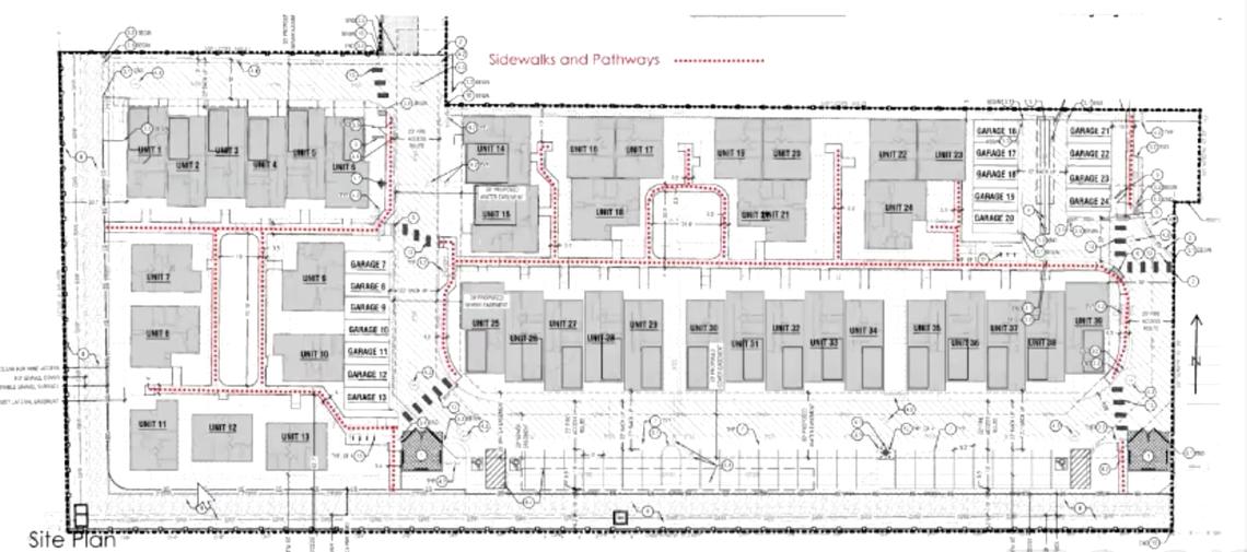 The ColeBluff Cottages will be built on the southwest side of the old Cole Elementary School property at Cole and Fairview roads. It will include 39 homes.