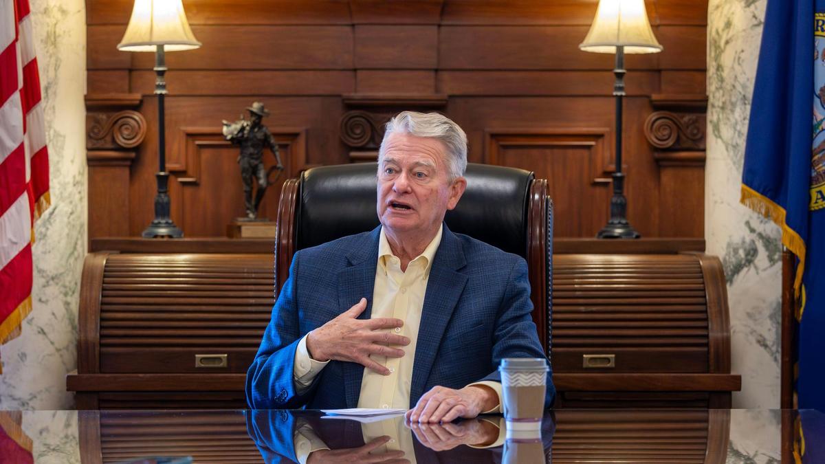 Gov. Brad Little has promoted the state’s LAUNCH program despite opposition from some Republican lawmakers. On Wednesday, he celebrated a Trump administration official’s support for the program.