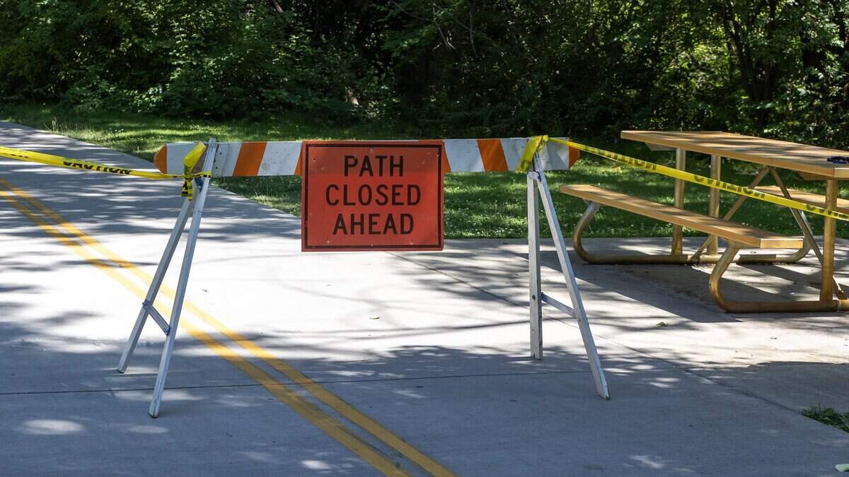 A portion of the Boise Greenbelt between 11th Street and Pioneer Ave., is closed as Boise Police Department investigates a suspected homicide, Monday, July 6, 2026.