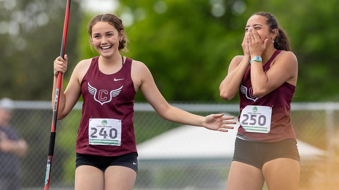 District track: 7 meet records fall in 6A SIC; javelin debuts | Idaho ...