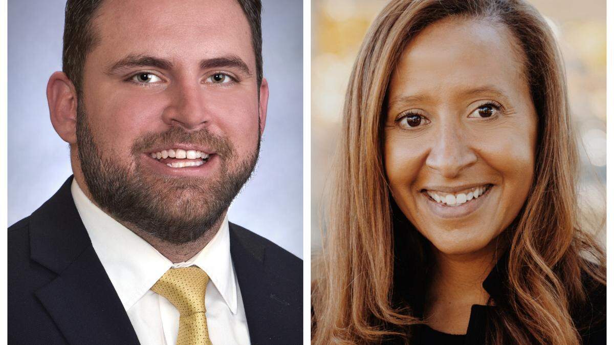 There will be two new members on the Boise City Council for the rest of the year. Colin Nash, left, and Latonia Haney Keith, right.
