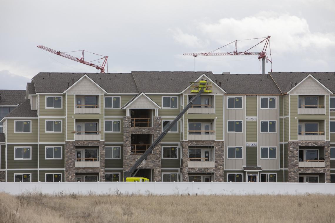 The Regency at River Valley. Apartments are springing up in profusion around The Village at Meridian, on Records Avenue near the Boise Co-op.