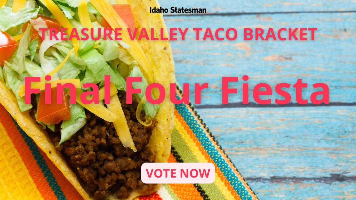 Just four restaurants remain in the Treasure Valley Taco Bracket. Voting closes at noon on Wednesday!