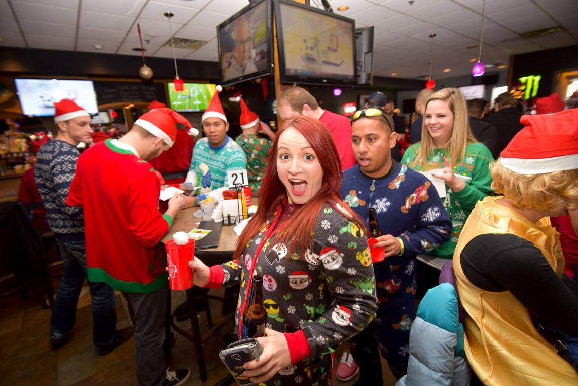 It’s not day drinking, it’s holiday celebrating! (Um, right?) Hit a few pubs with your friends Saturday at the 12 Bars of Christmas Crawl.