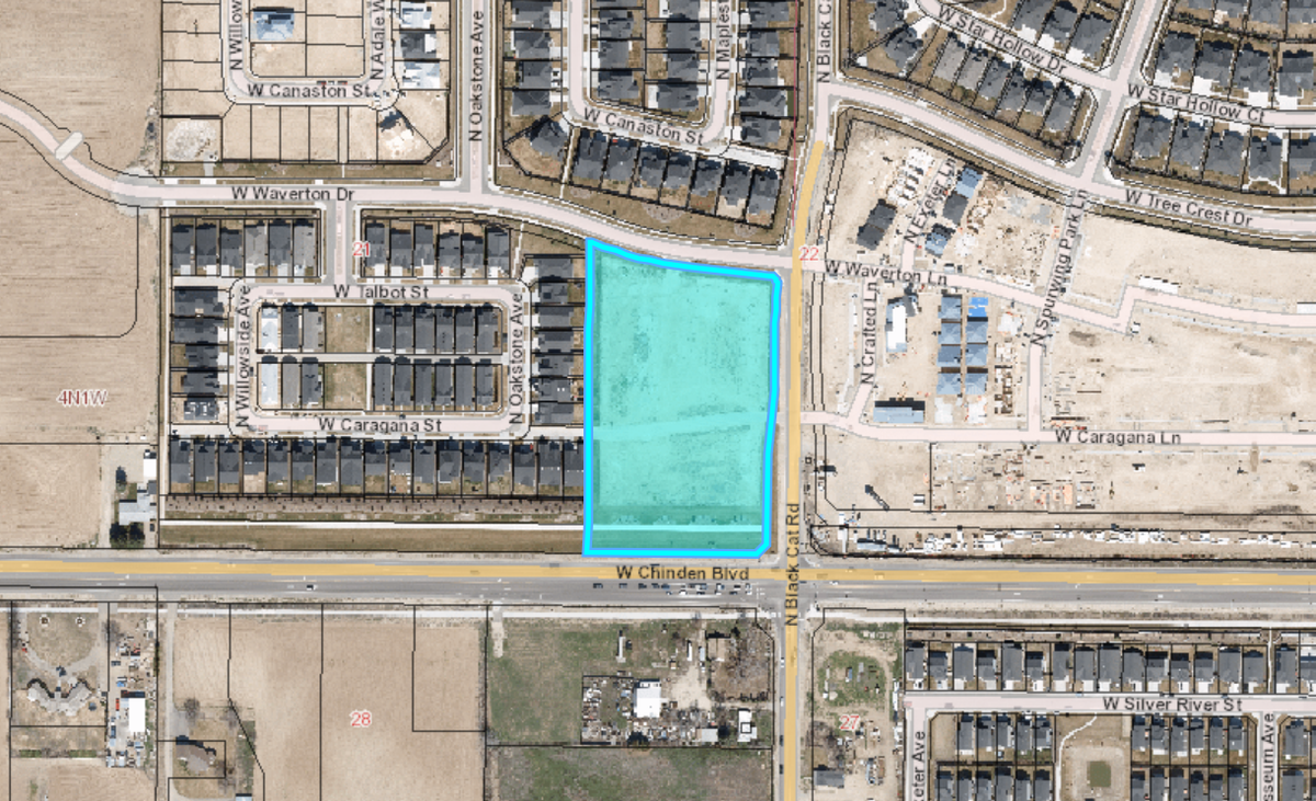 A parcel in Northwest Meridian, near Star, that could become another Boise Co-op location.