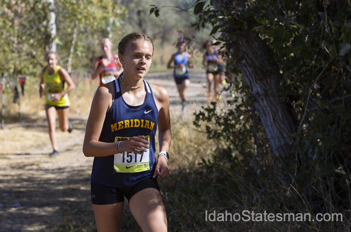 Meridian runner Paisley Taylor placed fifth at last year’s state meet.