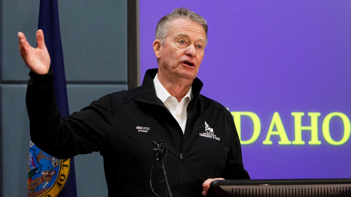 Gov. Brad Little will hold a press conference on May 22 to talk about Idaho’s coronavirus, COVID-19 testing guidelines.