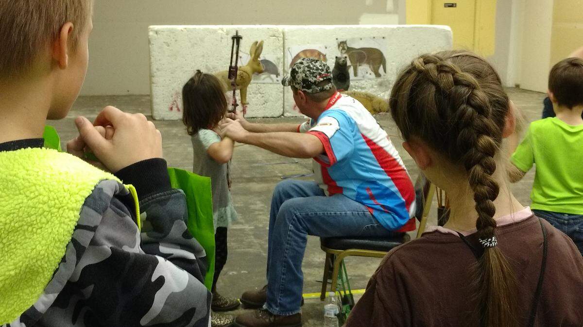 Volunteers will help kids learn healthy, outdoor activities at the Cabin Fever Reliever on Saturday, Feb. 16.