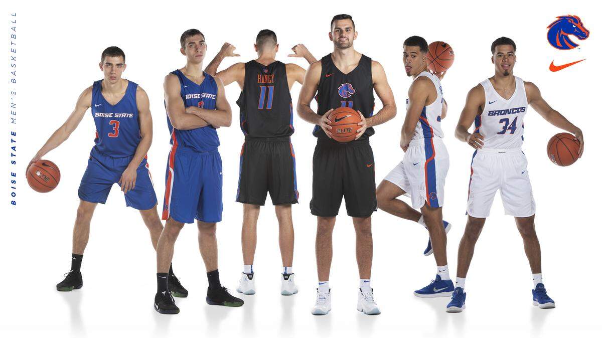 The Boise State men’s basketball team will have three new sets of Nike uniforms for the 2018-19 season.
