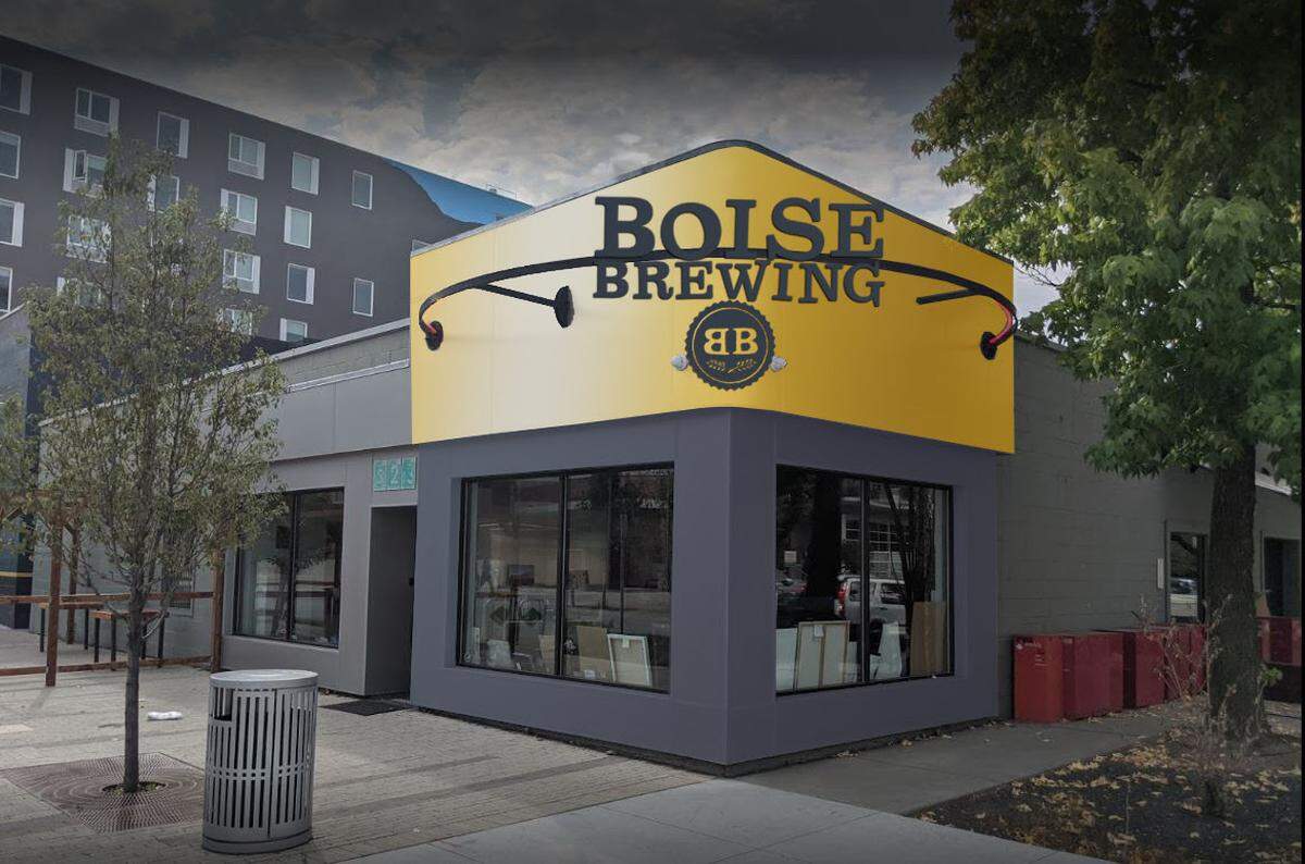 In a email to customers, Boise Brewing included this rendering of its planned expansion next door.