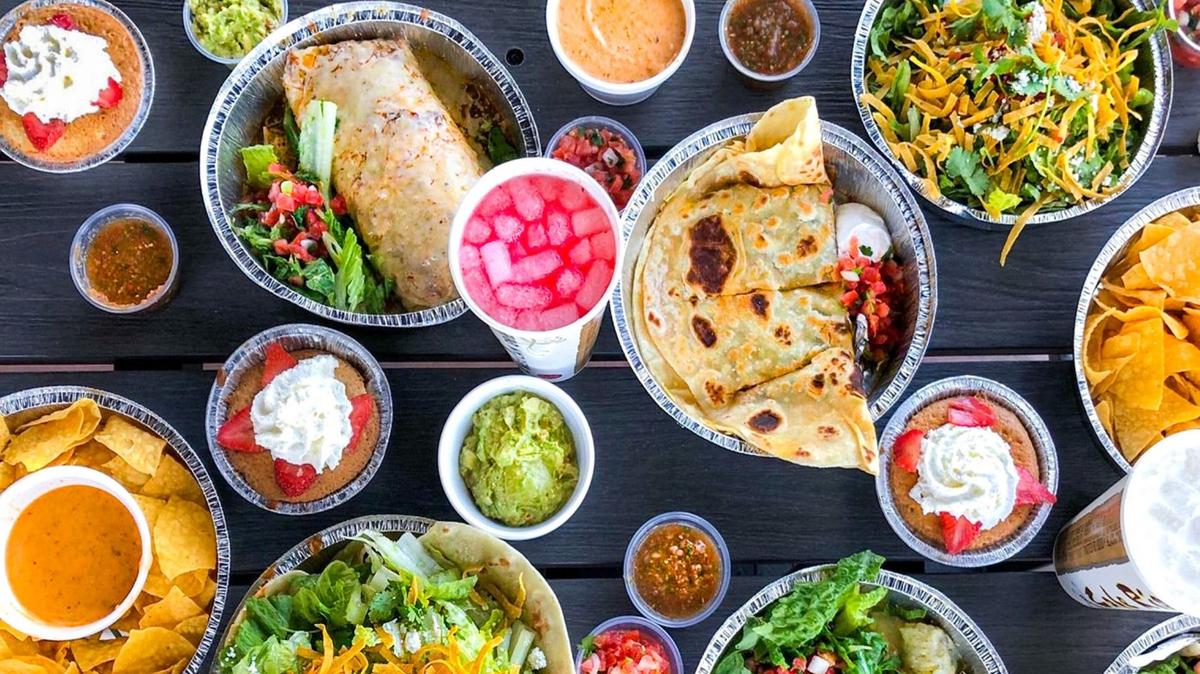 Cafe Rio Mexican Grill offers a variety of meals and side orders.