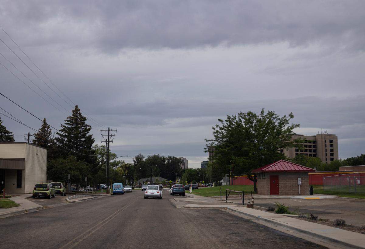 Rain clouds loom over Boise on Aug. 10, 2022.
