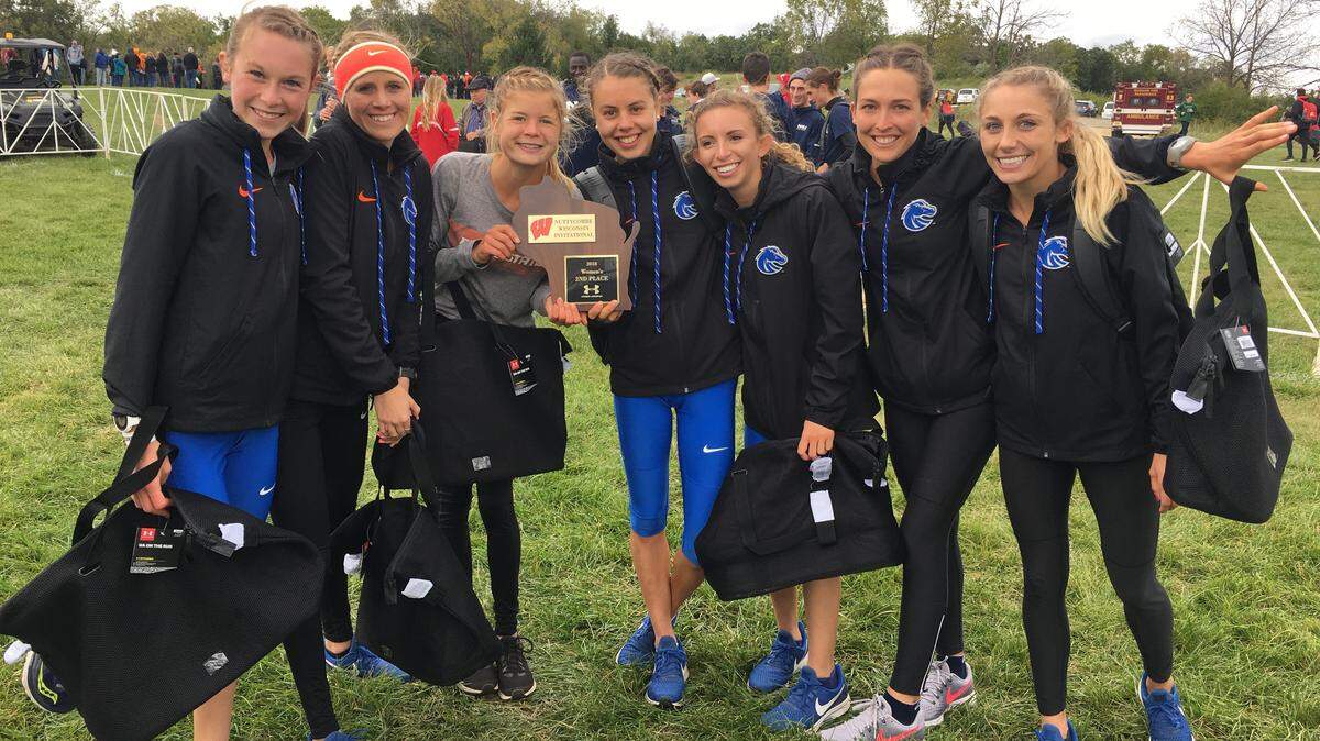The Boise State women’s cross country team finished second at the Nuttycombe Invitational on Friday in Madison, Wisconsin.