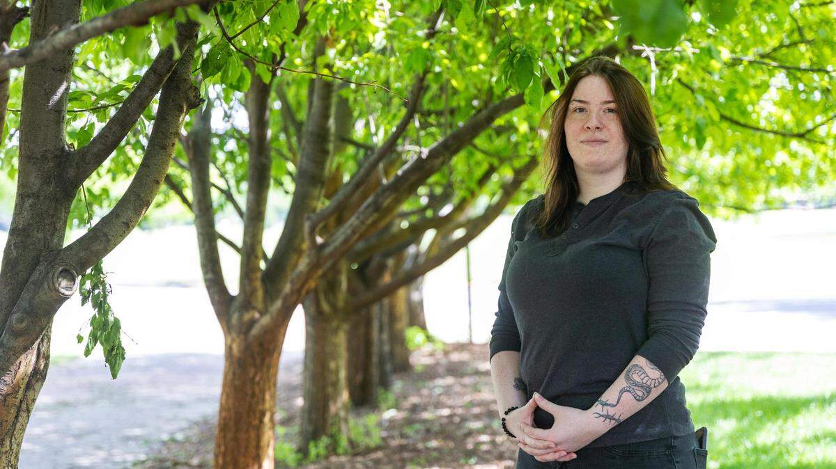 Alexandrea Van Zelf, a Boise resident, received emergency rental assistance to retain a home near Ann Morrison Park. “It saved me from being homeless and put food in my mouth,” Ven Zeif said in May.