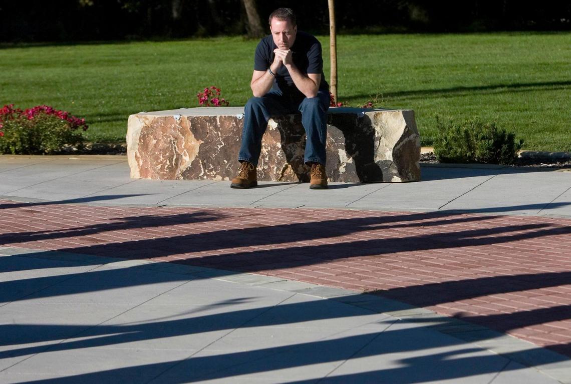 Robert Ryan, attending a gathering recently at the 9/11 memorial located by the Idaho Fallen Firefighter Memorial in Boise, said moving to Idaho was a saving grace for him. “It has taken me awhile to get over the survivor’s guilt,” he said.