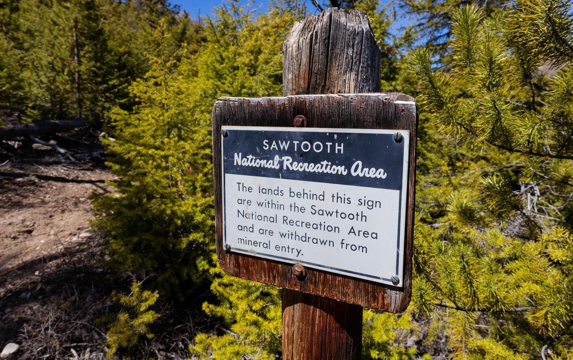 The Little Boulder Chain Lakes trail crosses from BLM land into the Sawtooth National Recreation Area.