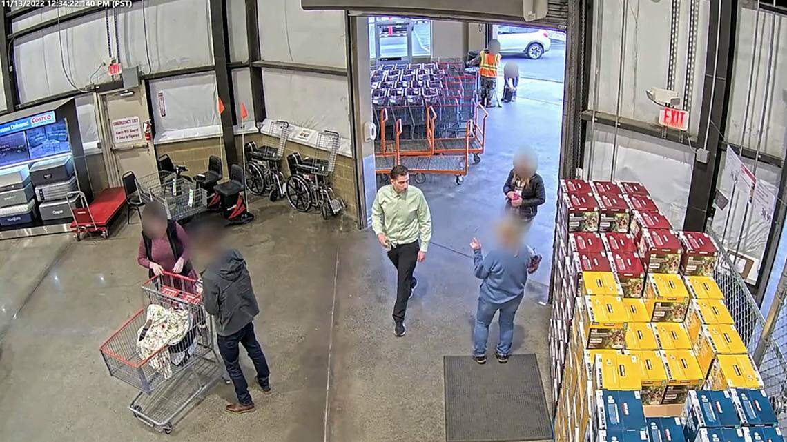 Security camera video showed Bryan Kohberger, who admitted to killing four University of Idaho students, visiting a Costco in Clarkston, Washington, later in the day of the homicides on Nov. 13, 2022. Kohberger pleaded guilty and was sentenced to four consecutive life prison terms with no chance of parole.