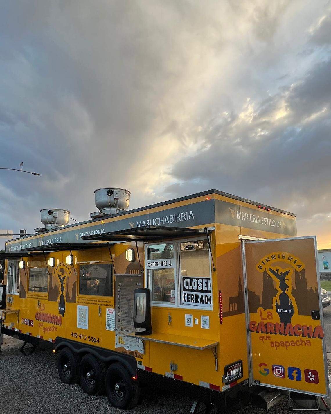 La Garnacha Que Apapacha taco truck will remain open at its location in downtown Nampa.