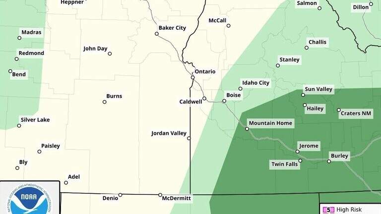High winds could hit the Boise area Friday night. What about a thunderstorm?