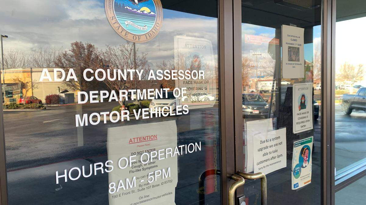 Division of Motor Vehicle offices around the state are being impacted by a government agency network slowdown. 
