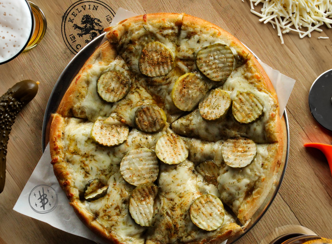 The Voo-Dill Pickle pizza available in Boise also will be sold at the new Meridian pub.