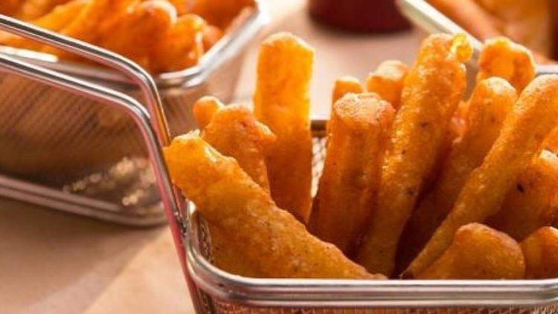 Good Burger’s battered, seasoned french fries cost $2.87 (small) and $4.47 (large).