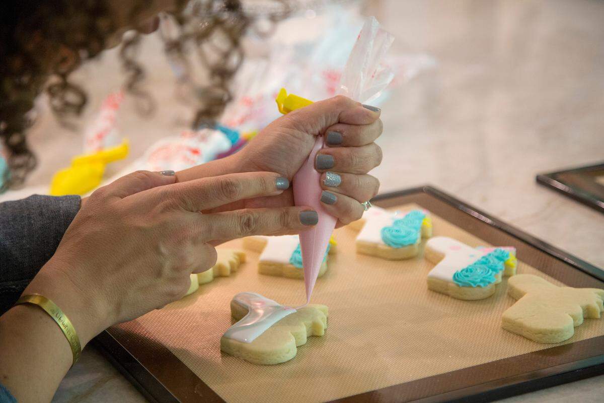 Gerbran donates all proceeds from her cookie making to a local Idaho charity — an example set by her Lebanese mother. It’s something she’s passing on to her own son and daughter.