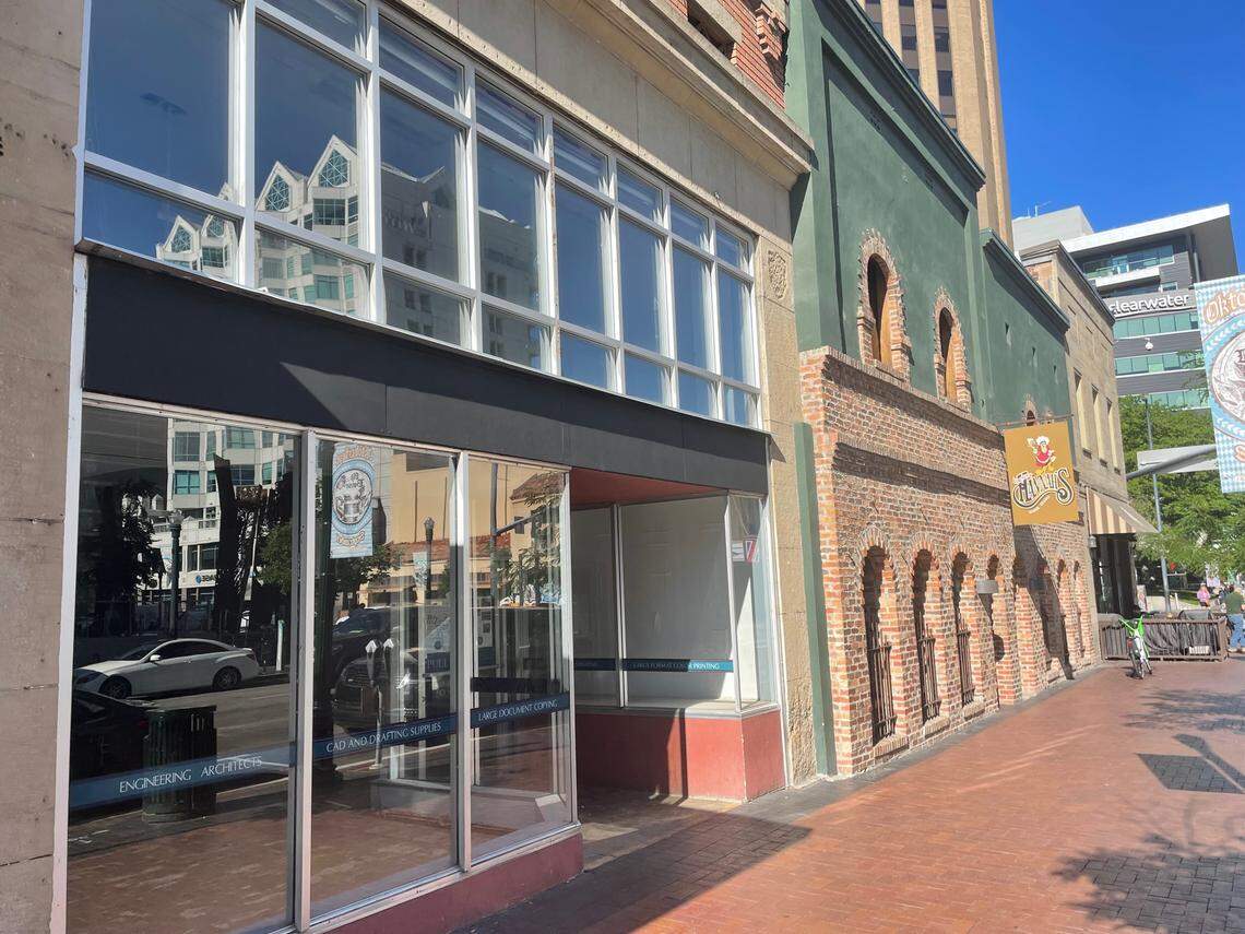 The permitting process has begun to reopen the former Idaho Blueprint & Supply building as The Stag Bar.