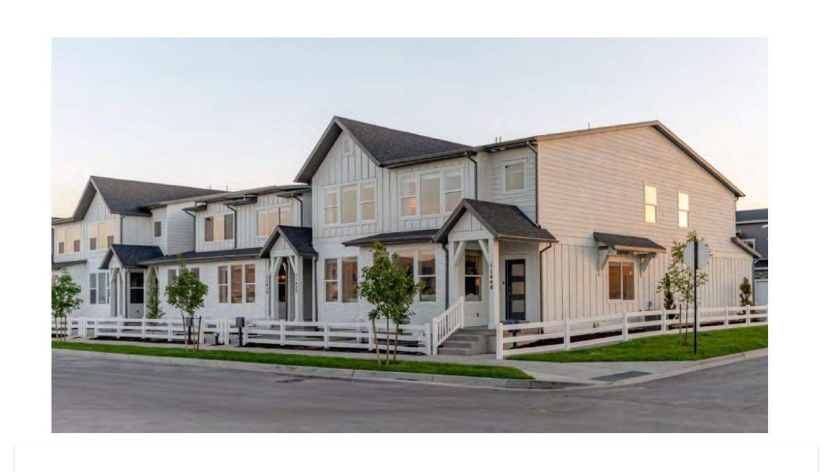 Spring Rock, a master-planned community southwest of Boise, is estimated to take approximately 20 years to build. Developers are hoping to provide a number of housing options, including rentals, opportunities to buy and affordable housing. This concept image shows a possible a townhome style that could go up in the community.