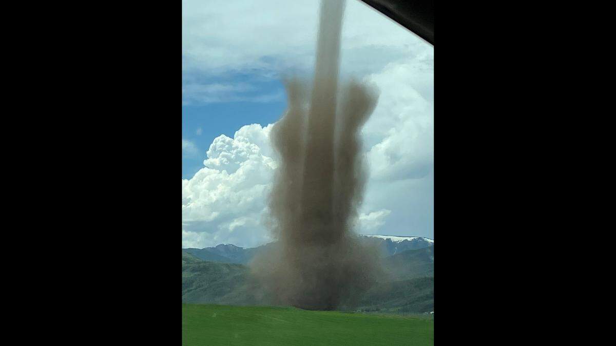 Residents near Pocatello saw a rare occurrence on Friday: a tornado. It was the second such “rare” occurrence in less than a month.