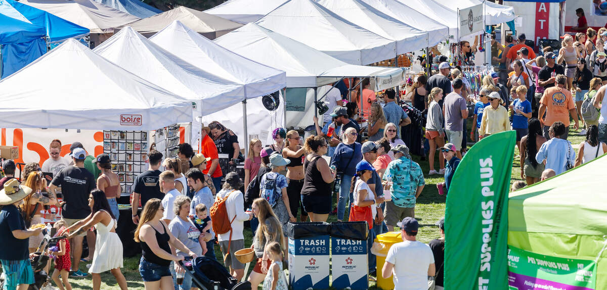 Saturdays tend to be popular at the Hyde Park Street Fair.