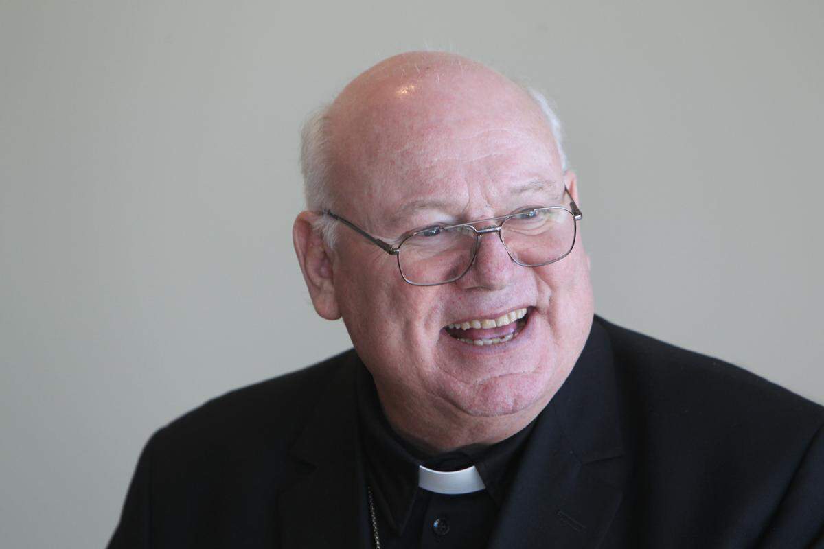 Bishop Michael Driscoll, a former leader of the Diocese of Boise, in 2013.